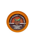 Chocolate Cherry Cordial Flavored Coffee Pods - 35 Count Gourmet Single Serve Cups Compatible with Keurig Brewers - Rich Fruity Medium Roast