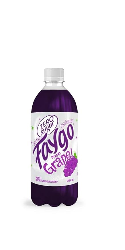 Faygoo Diet Grape bottles (20 oz) 24 pack