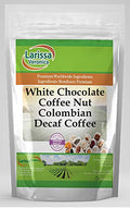 White Chocolate Coffee Nut Colombian Decaf Coffee (Gourmet Naturally Flavored Whole Coffee Beans) (8 oz ZIN: 565962)