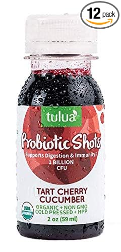 Tulua Tart Cherry Probiotic Shots 12-Pack