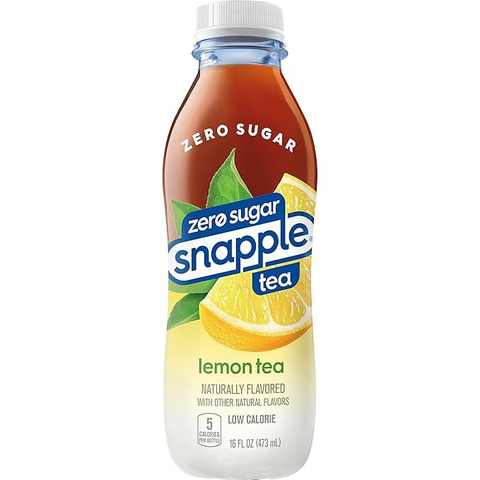 zero lemon Ice Tea 16 fl oz recycled plastic bottle Pack of 17