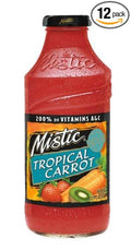 Mistic Juice Drink - Tropical Carrot 16 oz/ 12 pack