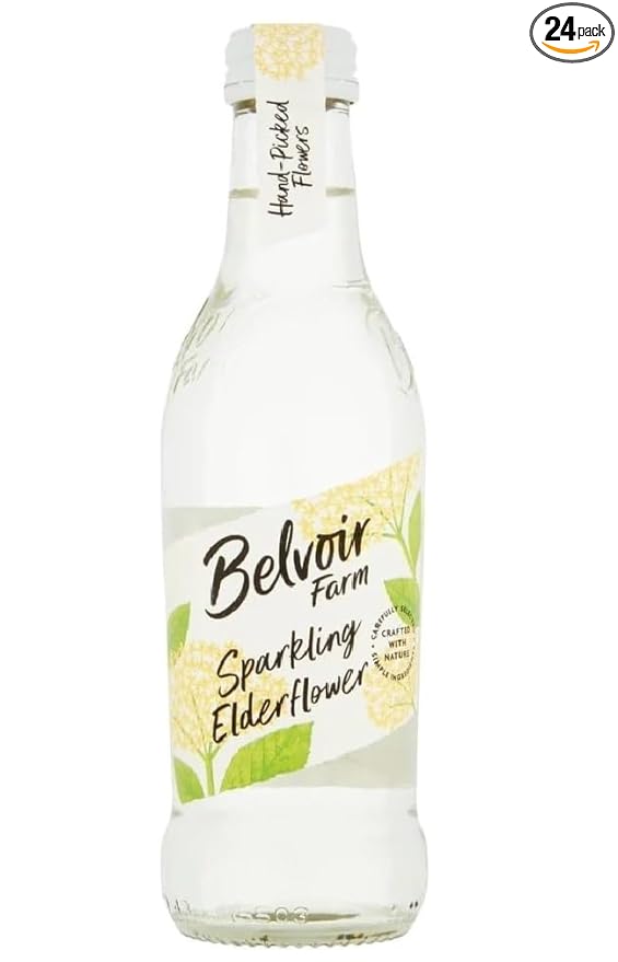 Belvoir Elderflower Presse Pack of 24 X 250ml
