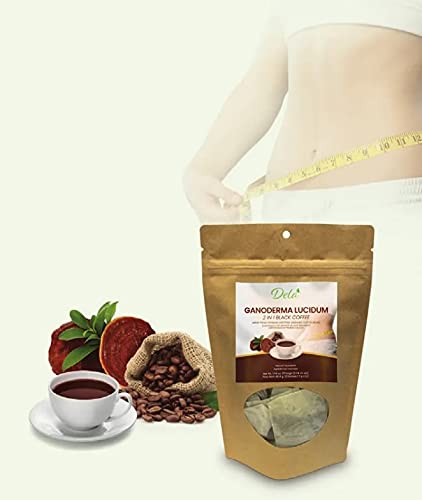 Dela - ganoderma lucidum 2 in 1 black coffee