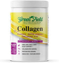 Greenfield Nutritions Halal Collagen Peptides Powder - 9g Halal Protein Probiotic Biotin Hyaluronic Acid &amp Vitamin C - 270g Halal Collagen for Women &amp Men - Supports Hair Skin Nails Joint