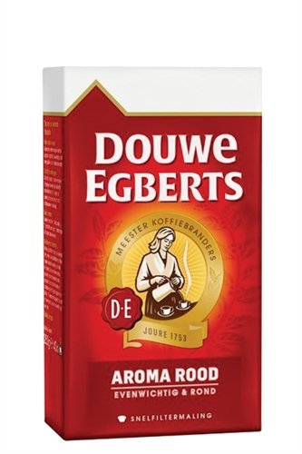 Ground Coffee | Douwe Egberts | Aroma Red Grove Maling Filter coffee | Total Weight 17.64 ounce