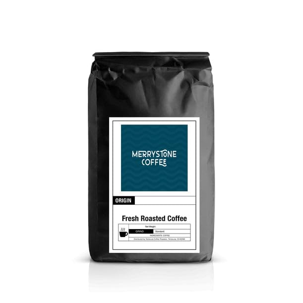 Merrystone Gourmet S'mores Flavored Coffee Medium Roast Roasted to Order 5 Lb Coarse Grind