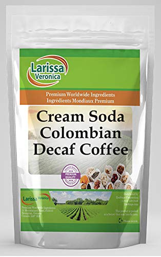 Cream Soda Colombian Decaf Coffee (Gourmet Naturally Flavored Whole Coffee Beans) (16 oz ZIN: 550674)