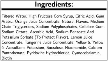 Big Burst Citrus Punch Drink 16 Fluid Ounce -- 24 per case.