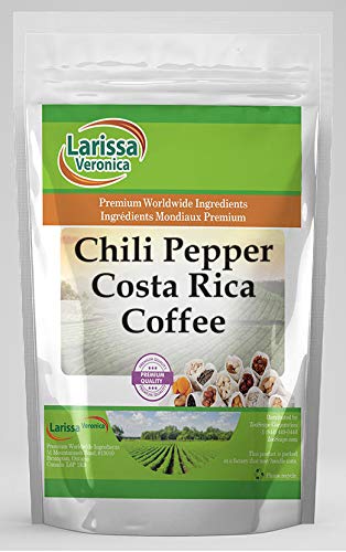 Chili Pepper Costa Rica Coffee (Gourmet Naturally Flavored Whole Coffee Beans) (16 oz ZIN: 549227)