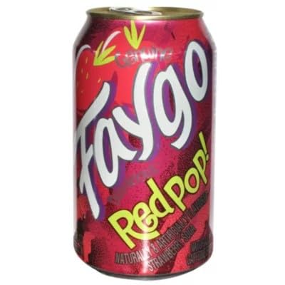 Faygoo Soda Redpop 12-ounce 24-pack cans (pack of 2)