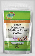 Peach Nectarine Medium Roast Coffee (Gourmet Naturally Flavored Whole Coffee Beans) (16 oz ZIN: 562675)