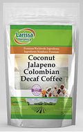 Coconut Jalapeno Colombian Decaf Coffee (Gourmet Naturally Flavored Whole Coffee Beans) (8 oz ZIN: 570954)