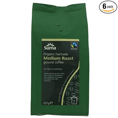 Suma Medium Roast Ground Coffee 227g (Pack of 6)