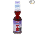 Ramune Grape Flavor - 6.76 Oz. (200ml) 8 bottles