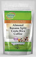 Almond Banana Split Costa Rica Coffee (Gourmet Naturally Flavored Whole Coffee Beans) (8 oz ZIN: 563839)