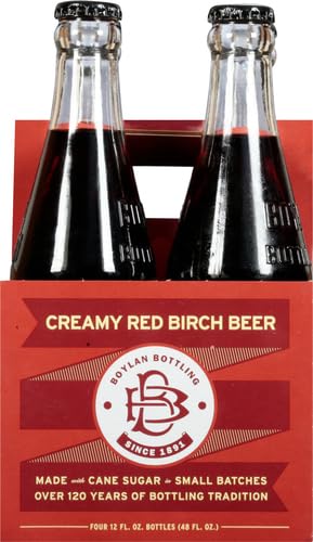 Boylan Bottling Co Creamy Red Birch Beer 4-pk 12 fl oz