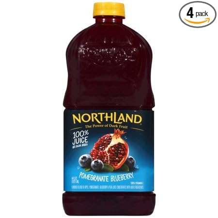 100% Juice Pomegranate Blueberry 64 Fl Oz Pack of 4