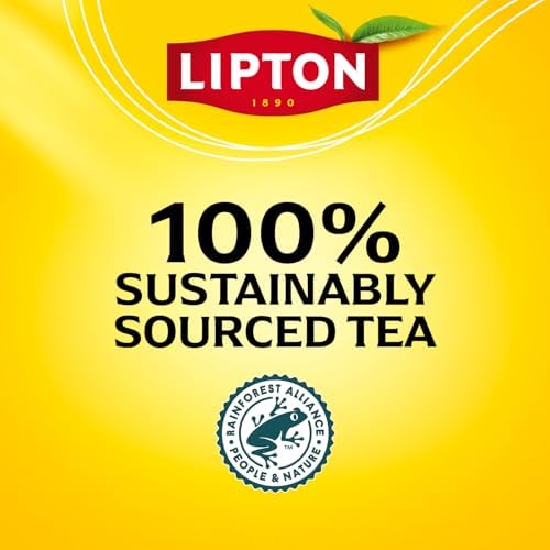 Lipton Earl Grey Tea Bags Flavored Teabags 120 Total Bags (20ct - Pack of 6)