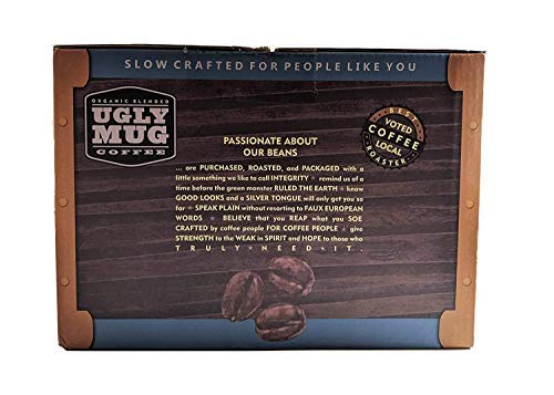Ugly Mug Coffee Flavored Single Serve UGLY CUPS | Butter Pecan (96 Pack)