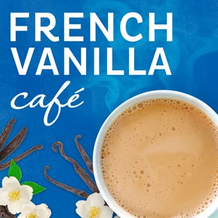 Maxwell House International Decaf &amp Sugar Free French Vanilla Café Style Instant Coffee 4 oz Canister (Pack of 4) (Full package)