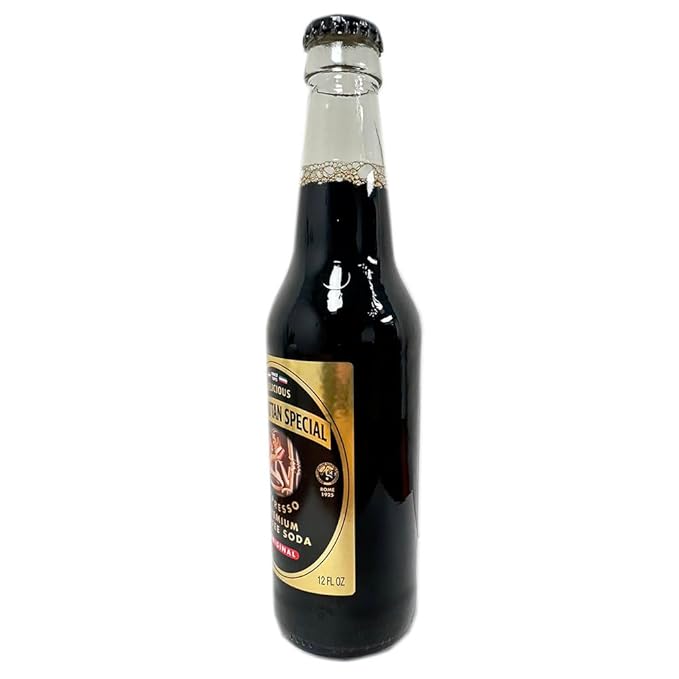 Manhattan Special - Regular - Premium Coffee Soda - 12 oz (6 Glass Bottles)
