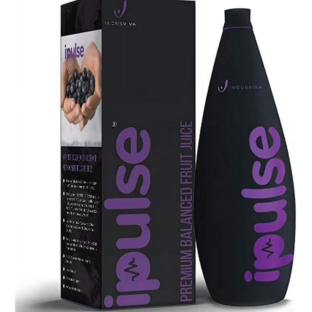 Ipulse Premium Balanced Fruit Juice. A Functional Health Beverage With ACAI Fruit Berriesn by Indusviva