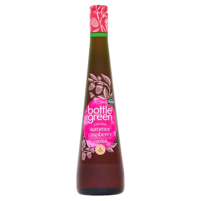 Bottle Green Plump Summer Raspberry Cordial 500ml