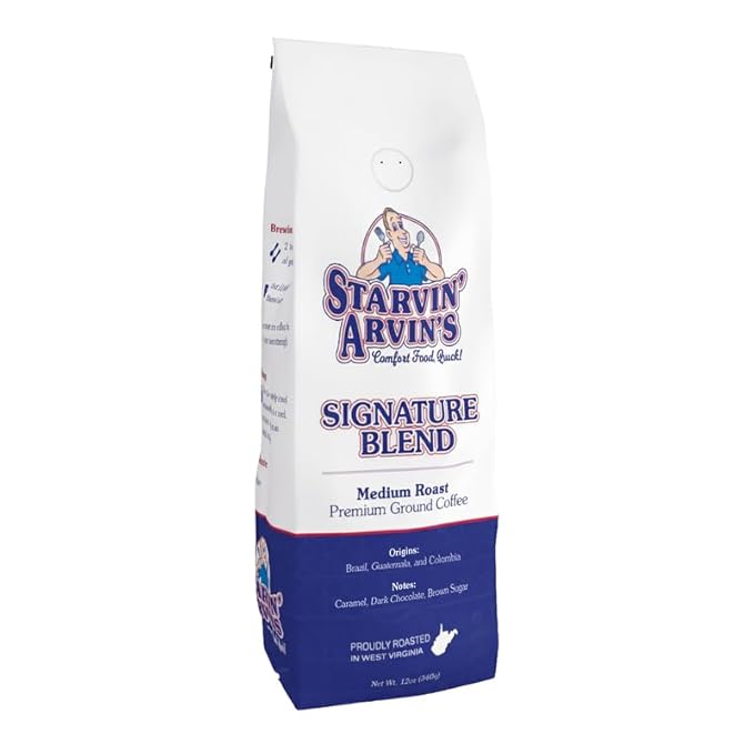 Starvin' Arvin's Signature Blend Premium Ground Coffee 12 oz