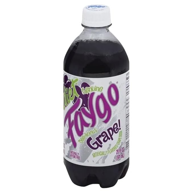 Faygoo Diet Grape bottles (20 oz) 24 pack