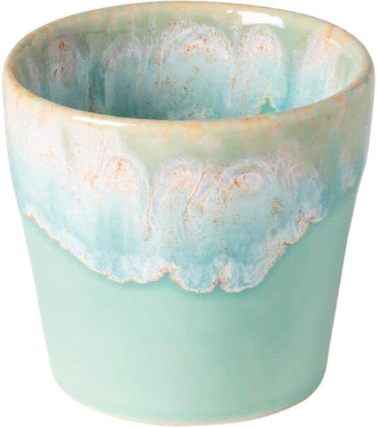 Costa Nova LSC061AQ Costa Nova Free Cup S Espresso Approx. 3.4 fl oz (90 ml) Grepresso Aqua Light Blue Dishwasher Safe Microwave Safe