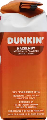 Dunkin' Donuts® Ground CoffeeHazelnut12 Oz Per Bag(Pack of 2)