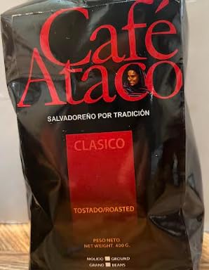 Cafe Ataco Classic Ground Coffee Premium Salvadoran Medium Roast Single Origin Arabica Blend 24oz 2 pride pack