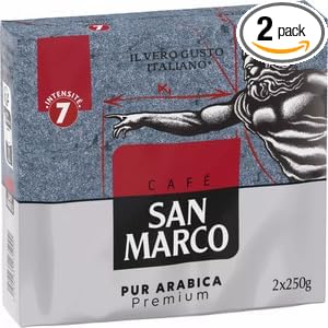 San Marco CafÃ Moulu Arabica 2x250g
