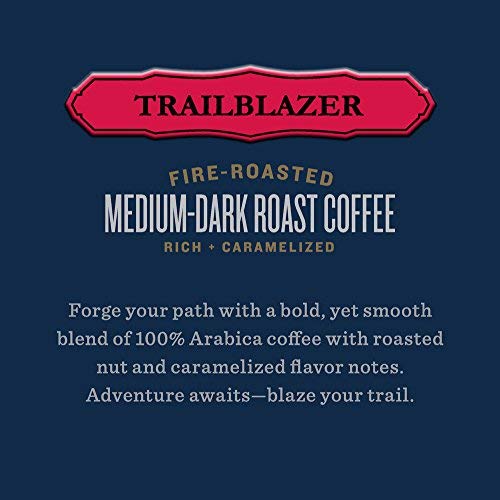 1850 Trailblazer Medium-Dark Roast Coffee 64 Count K Cups for Keurig Brewers