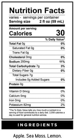 dtox Juice – Sea Moss-TER (12-Pack Superfood Shots)
