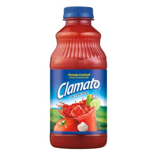 Clamato Juice Clamato Plastic 12-Ounce Packages (Pack of 12)