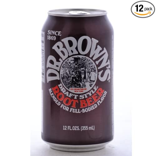 Dr. Brown's Root Beer - 12 oz (12 Cans)