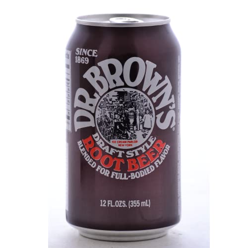 Dr. Brown's Root Beer - 12 oz (72 Cans)