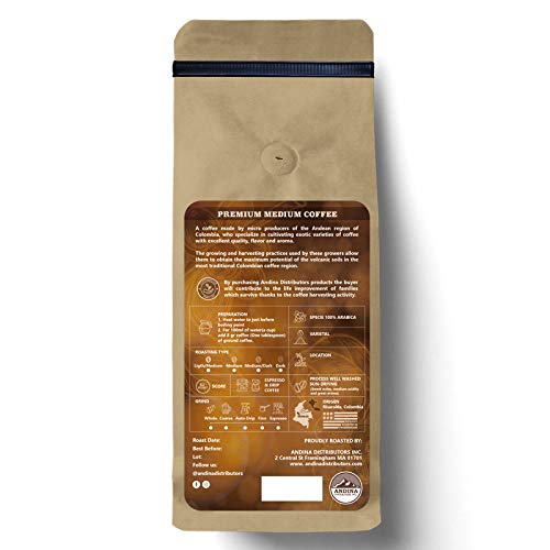 Andina Colombian Premium Medium Roast - Auto-drip Ground Coffee (5)