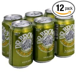 Dr. Browns Soda Cel-Ray Soda 12oz cans Pack of 12