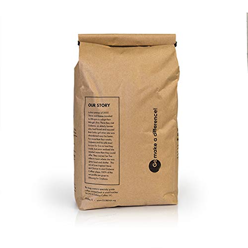 Gobena Coffee 5lb Decaf Ground Fresh Roasted Medium Roast 100% Arabica Specialty Coffee 80 ounces 5 pounds Bulk