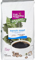 Organic French Roast Whole Bean Coffee Dark Roast (Pack Of 1 Bag) 32 oz