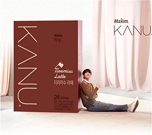 Maxim KANU Tiramisu Latte 48 Sticks (Pack of 2)