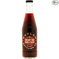 Boylan Bottling Craft Cane Sugar Soda - Creamy Red Birch Beer 12oz Glass Bottle (12 Pack Creamy Red Birch Beer)