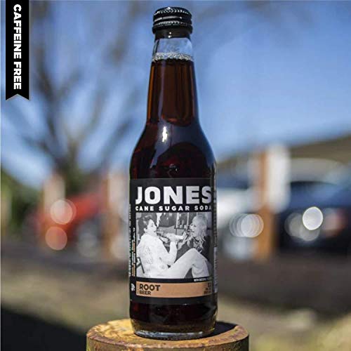 Jones Soda 12 ounce Glass Bottles (Root Beer 12 Bottles)