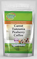 Carrot Tanzania Peaberry Coffee (Gourmet Naturally Flavored Whole Coffee Beans) (16 oz ZIN: 548713)