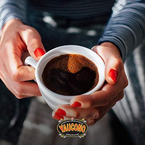 Yaucono Instant Coffee Medium Roast Arabica from Puerto Rico Glass Jar 8 Ounce (Pack of 2)