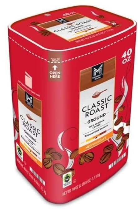 Classic Medium Roast Ground Coffee 40 oz.