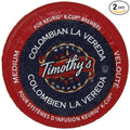 Timothy's World Coffee Colombian La Vereda K-Cup Portion Pack for Keurig K-Cup Brewers 24-Count (Pack of 2)